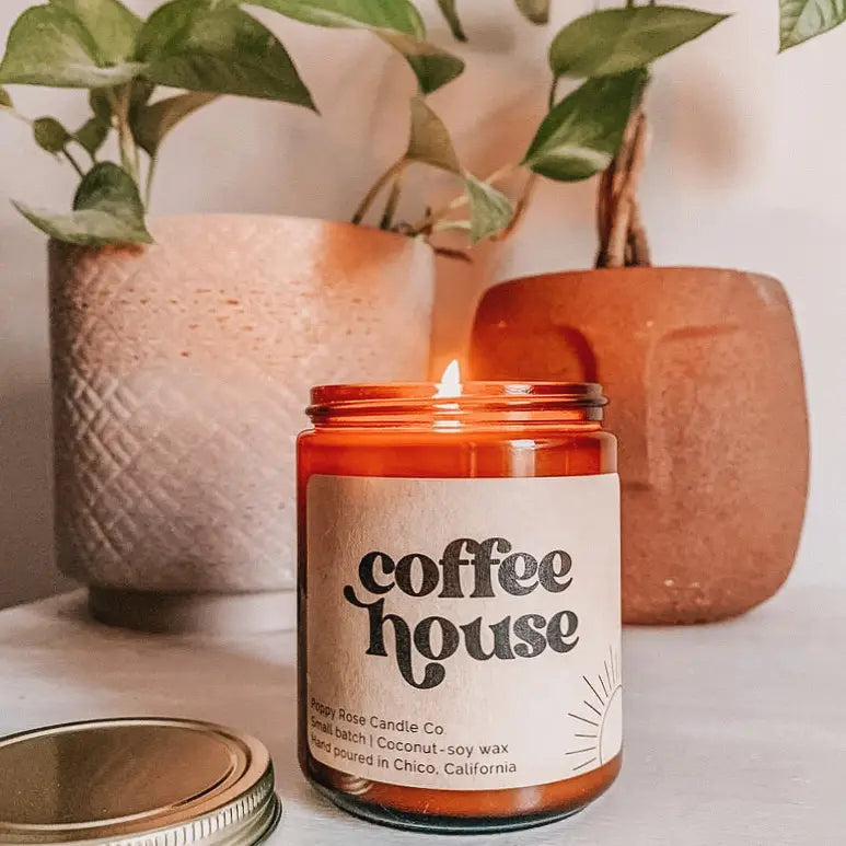 Coffee House by Poppy Rose Candle