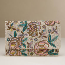 Beaded Floral Clutch