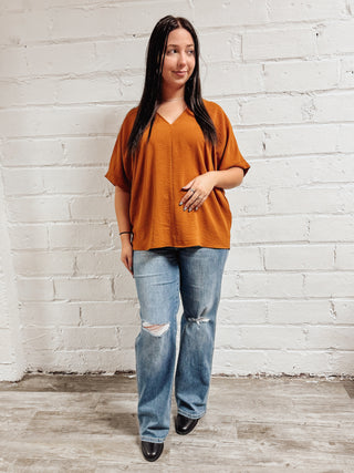 Andrea Top in Caramel