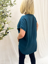 Elaine Top in Teal