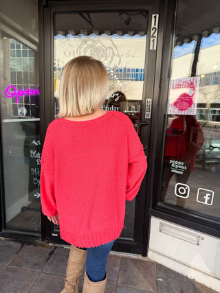 In The Moment Top in Coral
