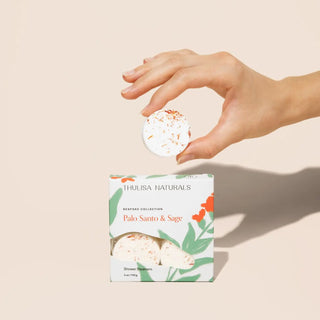 Shower Steamers // Palo Santo + Sage// 4 Pack Gift Set