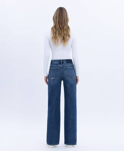 Clare 90'S Super High Rise Wide Leg Jeans