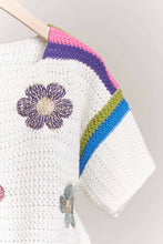 Daisy Embroidered Sweater Top