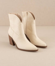 The Harmony Beige Western Bootie