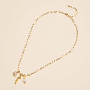 Charming "Love" Necklace