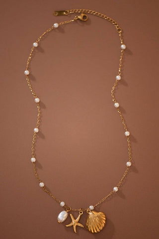 Beach Charm Necklace