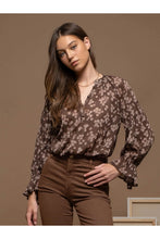 Adrian Floral Long Sleeve Blouse