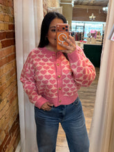 Sweet Heart Button Down Cardigan