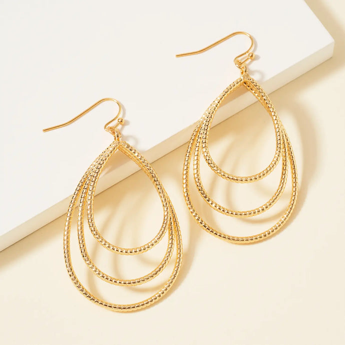 Brit Tear Drop Earrings