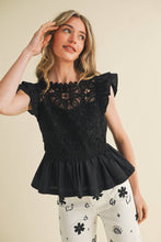 Gwen Crochet Lace Top