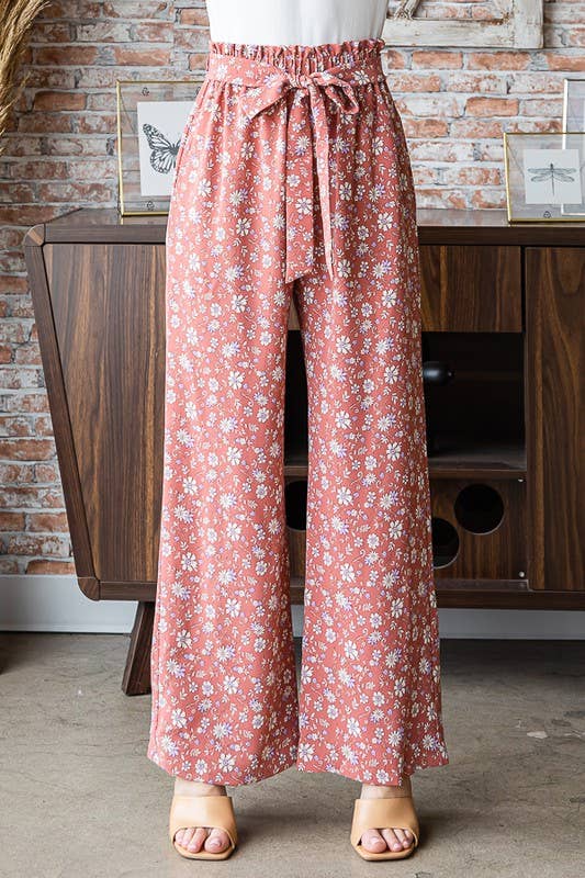 Ava Floral Pants