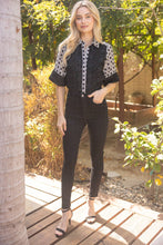 Marlo Floral Button-up Top