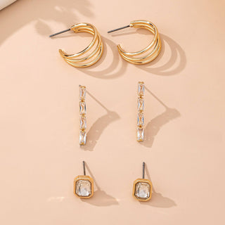 Aurora Trio Earring Set