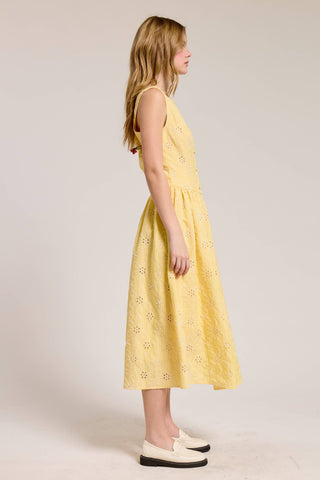 Sadie Eyelet Midi Dress