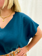 Elaine Top in Teal