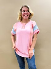 Megan Top in Pink