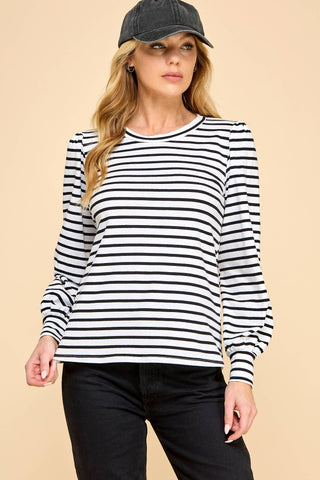 Beatrice Striped Top