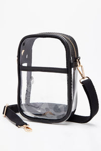 Gillian Clear Crossbody Bag