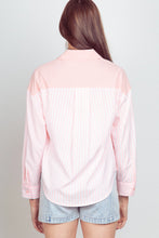 Timeless Button Up Top in Pink