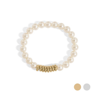 Sofia 18K Pearl Stretch Bracelet