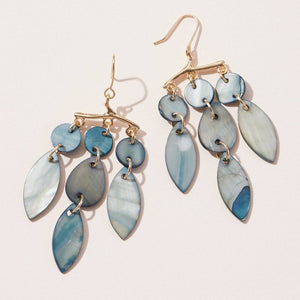 Mobile Art Shell Earrings