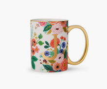 Garden Party Porcelain Monogram Mug