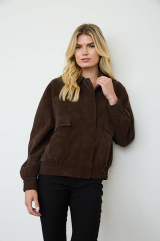 Maisie Vegan Suede Jacket