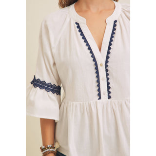 Margaret Babydoll Top