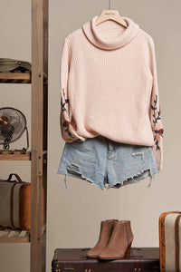 Pepper Embroidered Sweater