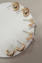 Anna Trio Pearl Hoops