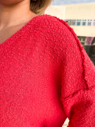 In The Moment Top in Coral