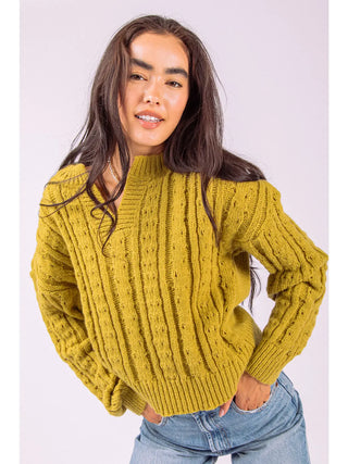Cozy Knit Sweater Top
