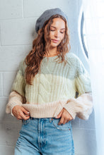 Melissa Color Block Sweater