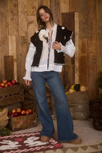 Camdyn Crochet Ruffled Knit Cardigan