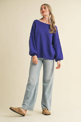 Jules Boat Neck Sweater