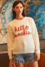 Hello Pumpkin Sweater in Burnt Orange