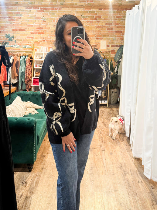 Lovely In Bows Cardigan