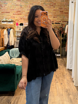 Simply Chic Top in Black