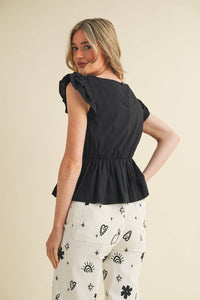 Gwen Crochet Lace Top