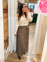 Chunky Cable Knit Button-Front Cardigan