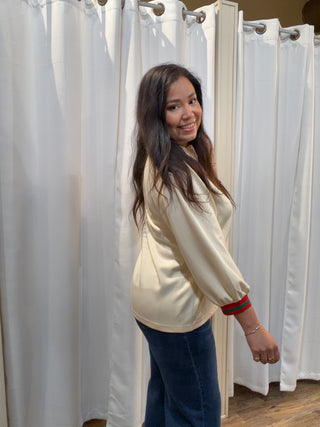 Jordan Top in Ivory