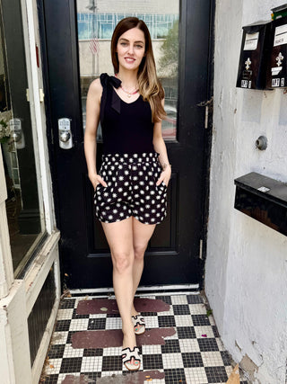 All Day Comfort Embroidered Shorts