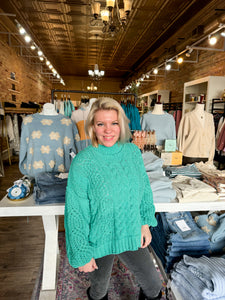 Coastal Comfort Pullover Sweater