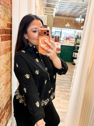 Embroidered Essence Top