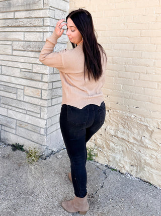Hot Cocoa and Bonfires Knit Sweater