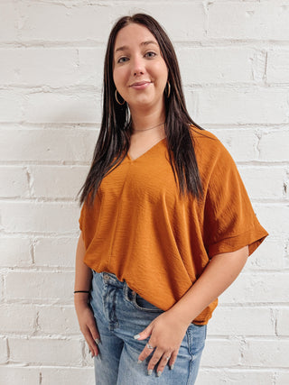 Andrea Top in Caramel