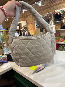 Tifton Shoulder Bag Pumice Stone