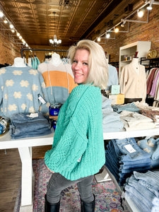 Coastal Comfort Pullover Sweater