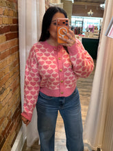 Sweet Heart Button Down Cardigan